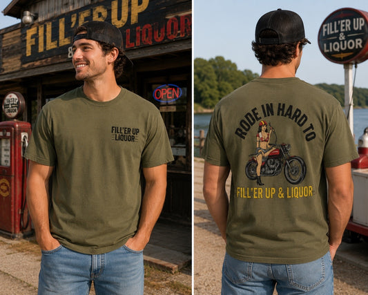 Fill'er up Motorcycle Tee