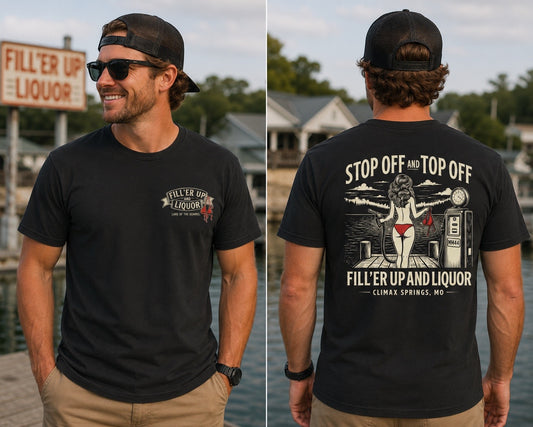 Stop Off and Top Off Tshirt
