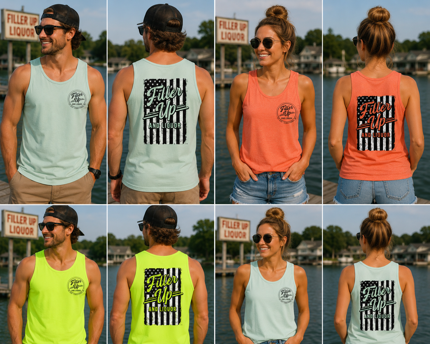 Flag Tank Top